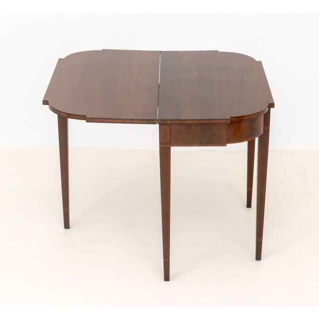 Federal Hepplewhite Mahogany Card Table, Ca. 1790 For Sale In New York - Image 6 of 9