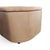 Animal Skin Mid-Century Modular Corner Sofa in Brown Leather, Set of 7 For Sale - Image 7 of 11