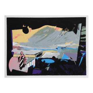 John Hultberg, Wide Window I, Lithograph For Sale