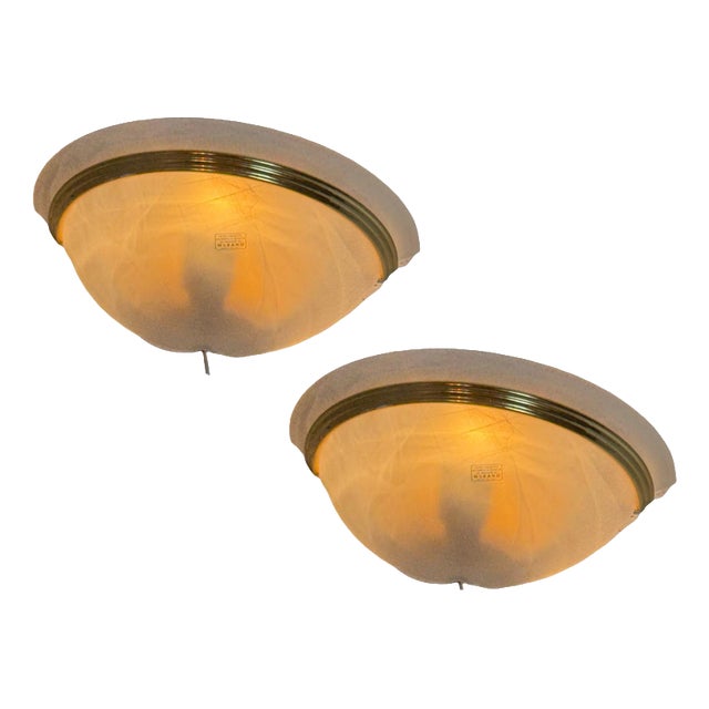 Hollywood Regency Style Sconce in Murano Glass from Honsel, Set of 2 For Sale