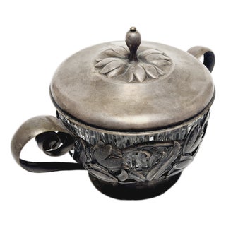 Art Deco Sugar Bowl from Hefra, Poland, 1970s For Sale