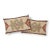Contemporary Schumacher Temara Embroidered Print Pillow in Spice For Sale - Image 3 of 9