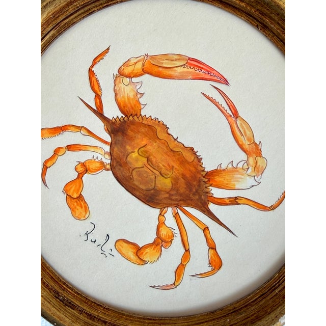 Hand-painted by master artists using acrylic paints and natural pigments, Clementine is a wonderfully cheerful crab...