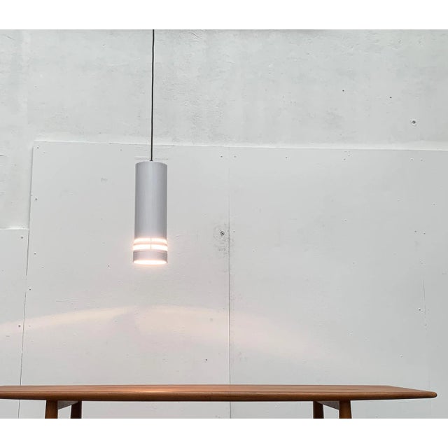 1970s Vintage Danish Pipeline Pendant Lamp by Ole Pless Jørgensen for Nordisk Solar For Sale - Image 5 of 18