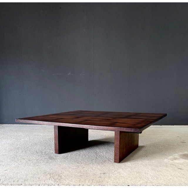 Vintage Postmodern Design "Opium" Coffee Table in Bamboo by Axel Vervoordt. Made in Belgium, 1980's / 90's period. Classic...