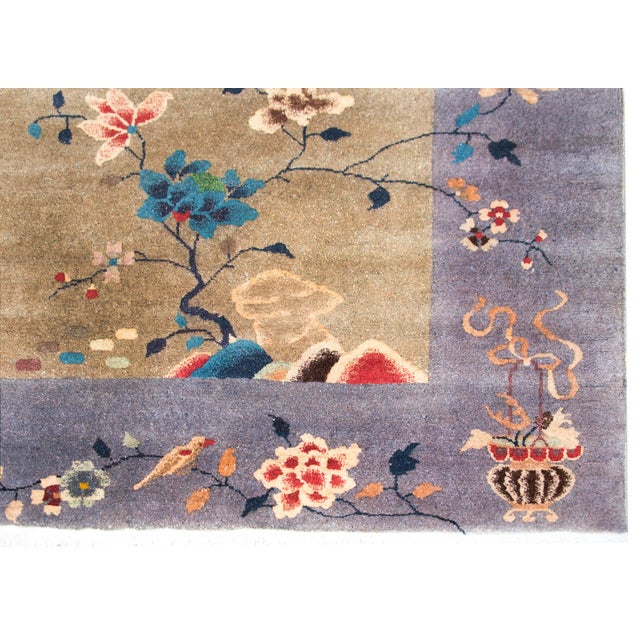 Art Deco Early 20th Century Chinese Art Deco Rug For Sale - Image 3 of 15