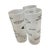 Mid-Century Modern Mid 20th Century Hand-Painted Frosted "Atomic Fish" Collins Glasses - Set of 3 For Sale - Image 3 of 6