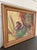 Folk Realism oil painting on board signed Erwin Manheim and dated 1937 by artist. Framed in original solid wood frame and...