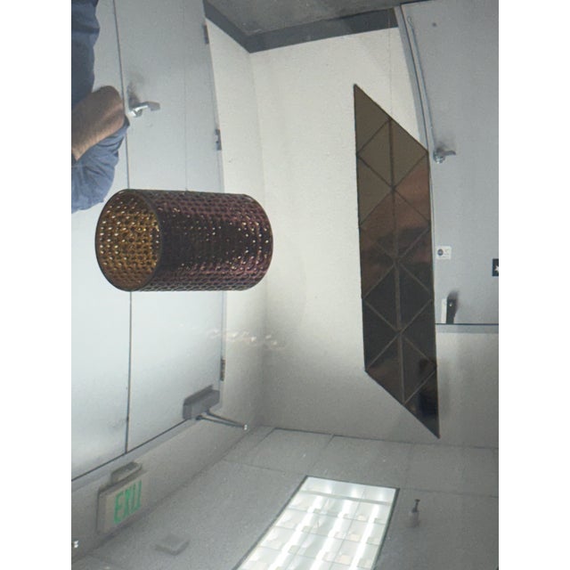 Brown Stephen Roth Kinetic Light + Optical Sculpture, Circa 1970's For Sale - Image 8 of 12