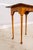 Dr Dimes Cherry & Tiger Maple Porriger Tea Table For Sale - Image 10 of 12