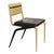 "Martin" Chair, with Bronze & Stainless Steel, Tailor Made Leather Bizimyer Furniture. Unmatched. Unrivalled. Designed by...