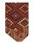 Traditional Vintage Red Turkish Hand Woven Kilim 6'4'' X 12'1'' For Sale - Image 3 of 4
