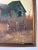 Brown 1970s Vintage Lee. Sound Impressionist Landscape Oil Painting on Canvas – Framed For Sale - Image 8 of 16