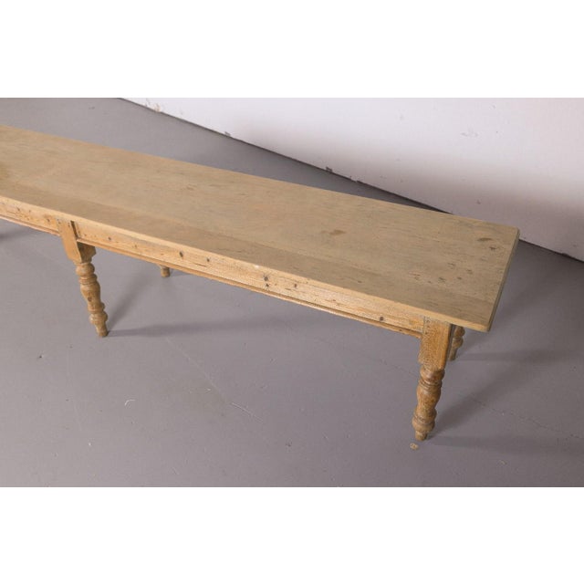 Monumental Antique English Pine Harvest Table | 12.5 Feet | Circa 1880 For Sale - Image 9 of 10