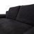 1600 Two-Seater Sofa in Black Fabric from Rolf Benz For Sale - Image 6 of 15