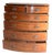 Curved Chest of Drawers in Mahogany For Sale