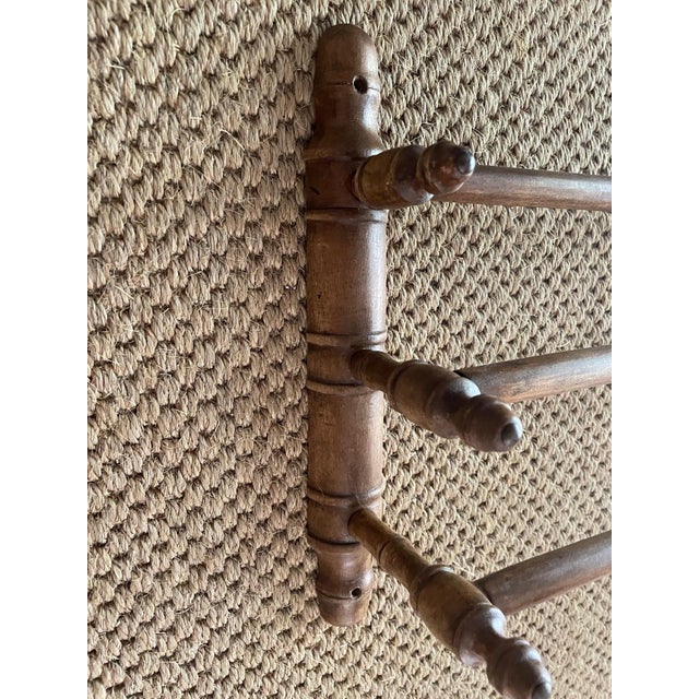 1940s Faux Bamboo Napkin Holder For Sale - Image 5 of 9