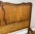 Vintage Louis XVI French Oak Double Bed Frame with Carved Headboard For Sale - Image 10 of 12