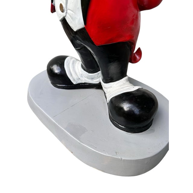 Plastic Rare Vintage Disney Gallery Mickey Mouse Butler Valet Bar Table For Sale - Image 7 of 11