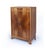 Art Deco Walnut Gentleman's Wardrobe with Drawer, 1935 For Sale - Image 15 of 15