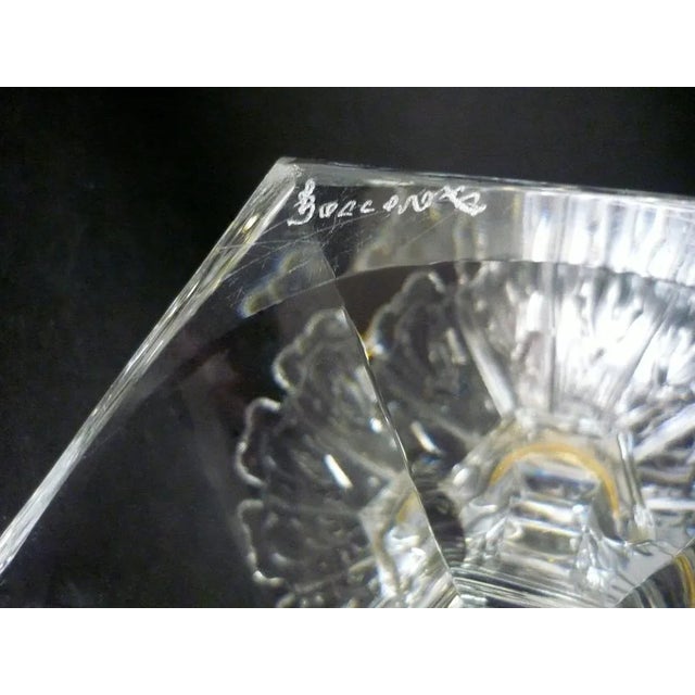 1900s Baccarat Art Deco French Crystal Table Centerpiece For Sale - Image 12 of 12