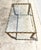 Gold Mid-Century Modern Feathered Interlocking Chain Link Coffee Table in Gold Finish For Sale - Image 8 of 10