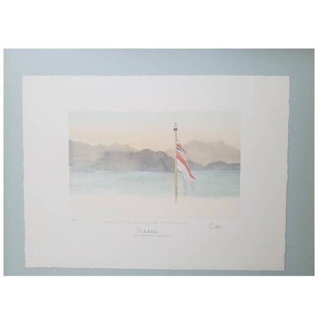 Signed Limited Edition Lithograph Watercolor by Prince Charles For Sale - Image 9 of 9