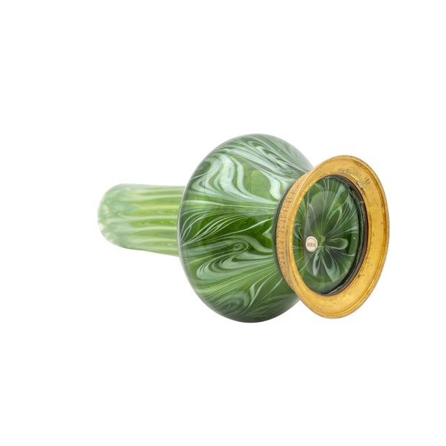 Series 5032 Vases with Titania Decor by Johann Loetz Witwe, 1907, Set of 2 For Sale - Image 4 of 10