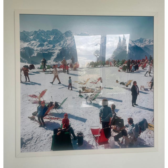Not Yet Made - Made To Order Framed Keep Your Cool Print by Slim Aarons 60"x40" For Sale - Image 5 of 5