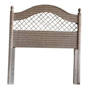 1990s Henry Link Wicker Headboard