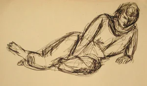 Relaxed Portrait, Circa Early 20th Century