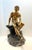 Figurative Late 20th Century Bronze Nude Mercury Figural Sculpture on Stone Base For Sale - Image 3 of 11