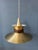 Metal Large UFO Pendant Lamp with Orange Light For Sale - Image 7 of 13