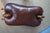 Mid 20th Century Mid 20th Century Moroccan Leather Saddle Camel Stool Foot Rest Ottoman Pouf Bench Seat For Sale - Image 5 of 14