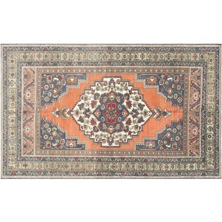 1960s Turkish Oushak Rug For Sale