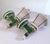 Mid-Century Wall Sconces in Porcelain and Brass, France, 1970s, Set of 2 For Sale - Image 10 of 12