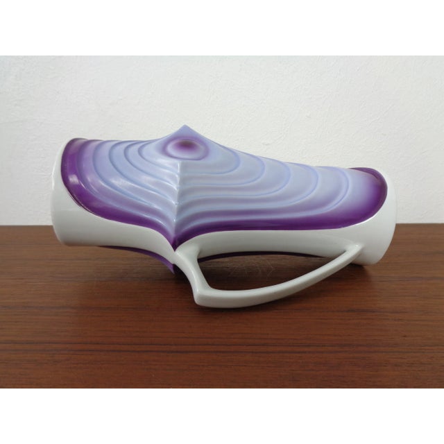 Mid-Century Pop Art Purple Vase from Royal KPM, Germany, 1960s For Sale - Image 10 of 18
