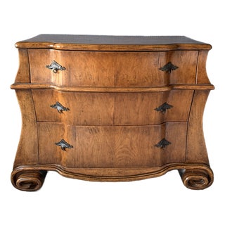 Therien Studio Workshops Bombe Dresser – Sculptural Curved Casework & Hand‑Finished Wood For Sale