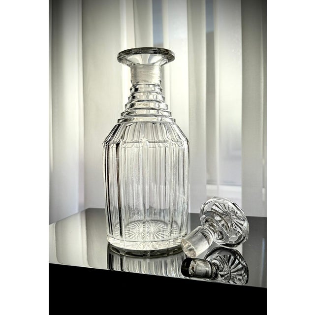 Early 19th Century Regency English Cut Glass Decanter, 1835 For Sale - Image 5 of 15
