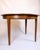 Round Extendable Dining Table in Teak, 1960s For Sale - Image 3 of 15