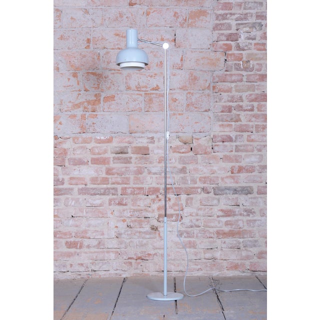 Mid-Century Floor Lamp in Chrome by J. Hůrka for Napako, Czech, 1960s For Sale - Image 10 of 15