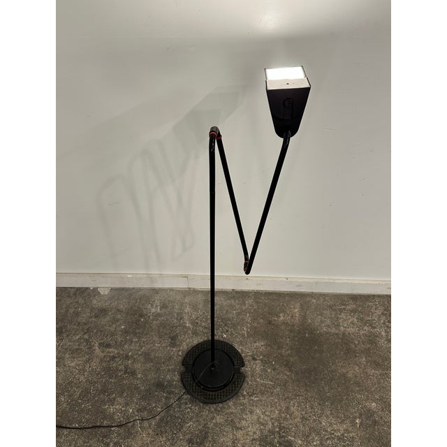 Postmodern Post Modern Bendable Floor Lamp by Hanes Wettstein for Belux, Spain For Sale - Image 3 of 12