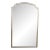 Barclay Buuetera Modern Architectural Silver Leaf Finished Wall Mirror For Sale
