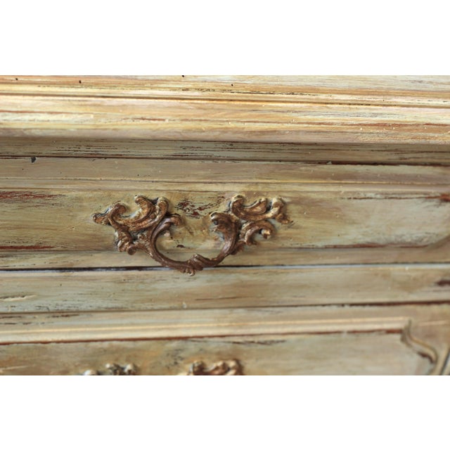 Louis XV Style Chest of Drawers with Patina, 1890s For Sale - Image 6 of 11