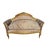 Period French Art Deco Loveseat sold as found estate fresh showing normal signs of wear commensurate with age, Item is...