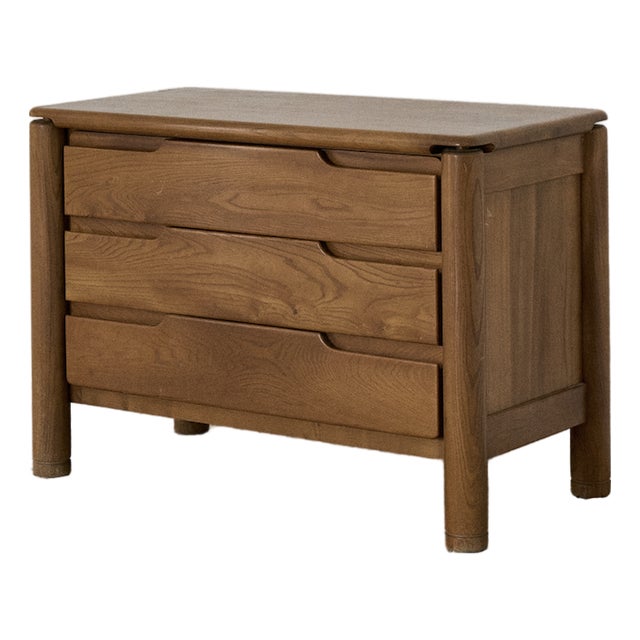 Mid 20th Century Elmwood Chest of Drawers, in the Style of Maison Regain For Sale