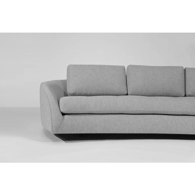 Wood Adrian Pearsall for Craft Associates Cloud Sofa, Circa 1950s For Sale - Image 7 of 12