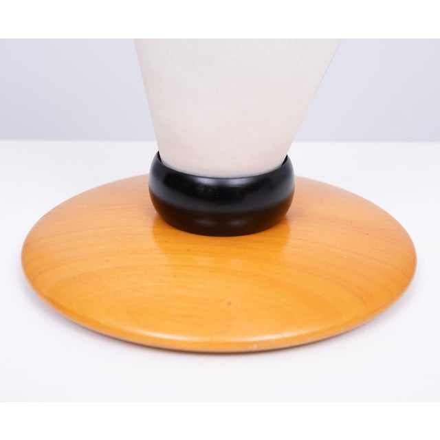 Metal Vintage Danish Table Lamp in Beech from Domus, 2000 For Sale - Image 7 of 10