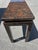 Brown 1970s Tortoiseshell Laminate Parsons Sofa Table Style of Milo Baughman For Sale - Image 8 of 14