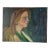 2000s Expressionist Portrait Oil Painting of a "Woman With Blonde Hair" by Rosemary Rabut For Sale